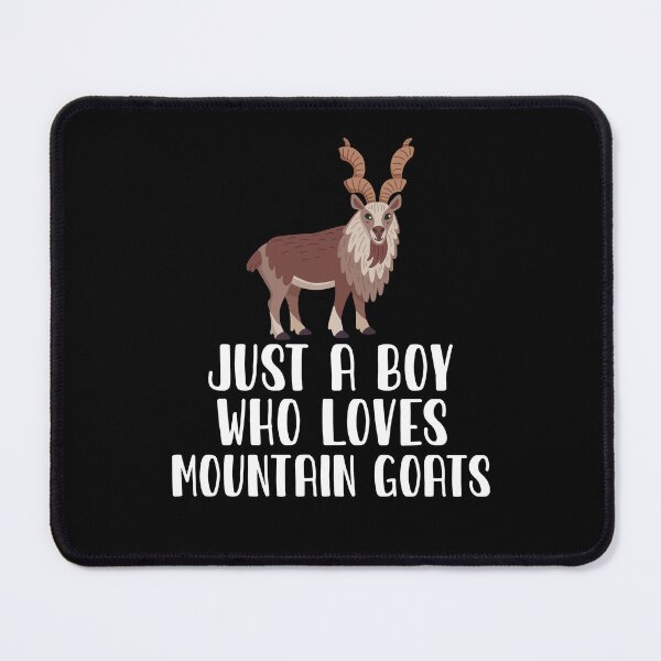 Item preview, Just A Boy Who Loves mountain goats designed and sold by CosmoKitsch.