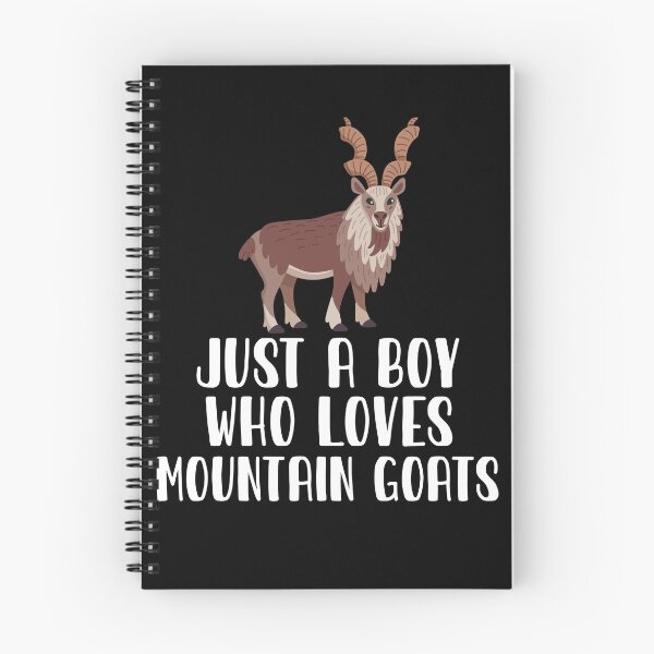 Item preview, Just A Boy Who Loves mountain goats designed and sold by CosmoKitsch.
