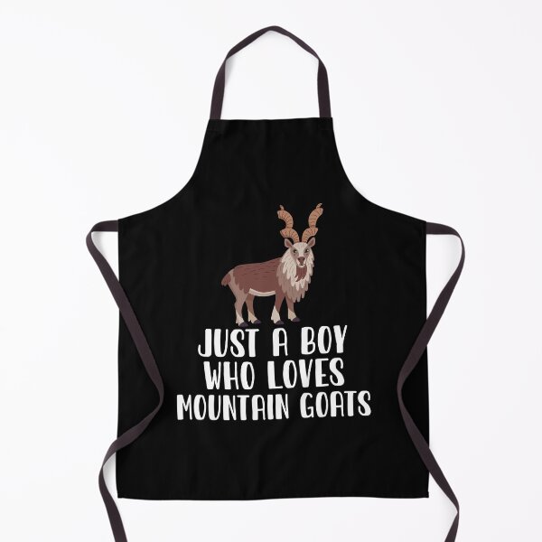 Item preview, Just A Boy Who Loves mountain goats designed and sold by CosmoKitsch.
