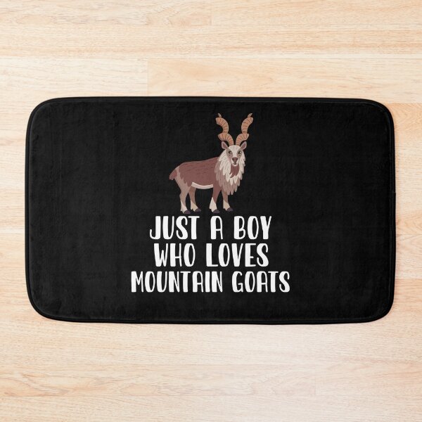 Item preview, Just A Boy Who Loves mountain goats designed and sold by CosmoKitsch.