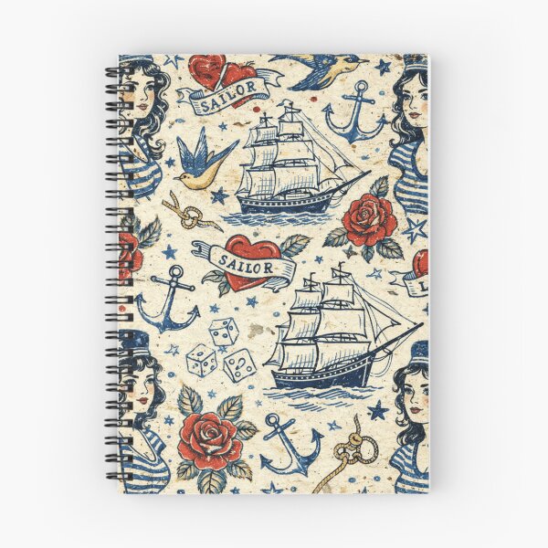 Item preview, Vintage Sailor Pattern designed and sold by feranova.