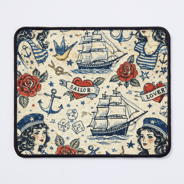 Item preview, Vintage Sailor Pattern designed and sold by feranova.