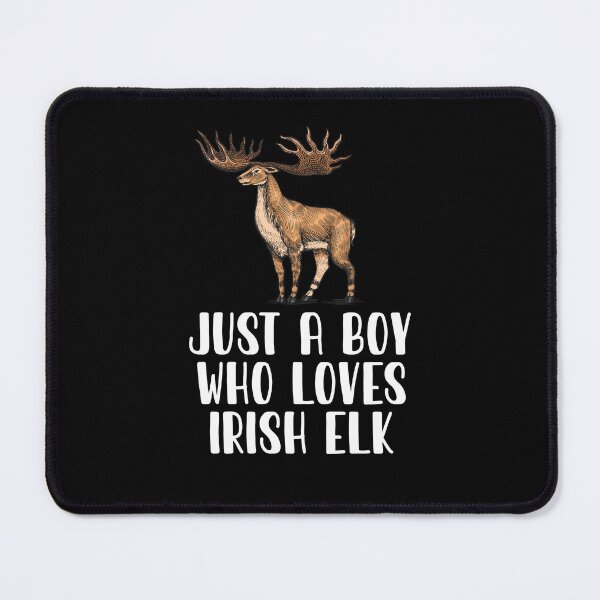 Item preview, Just A Boy Who Loves irish elk designed and sold by CosmoKitsch.