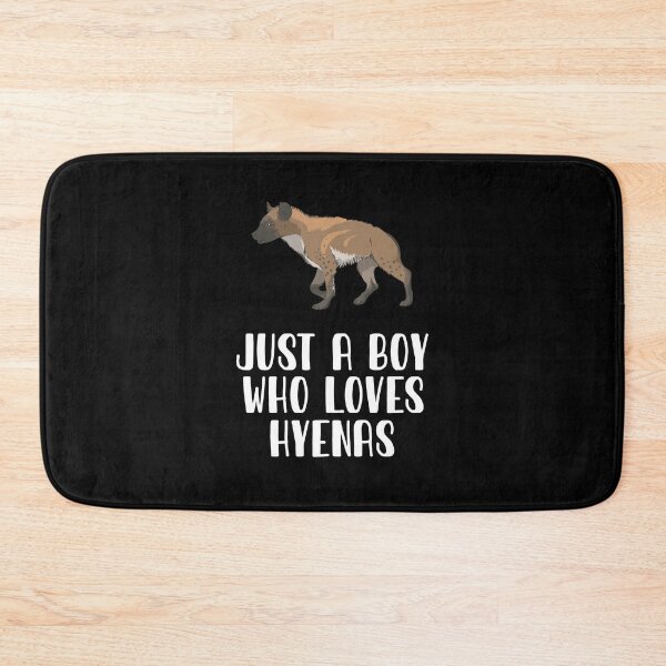 Item preview, Just A Boy Who Loves Hyenas  designed and sold by CosmoKitsch.