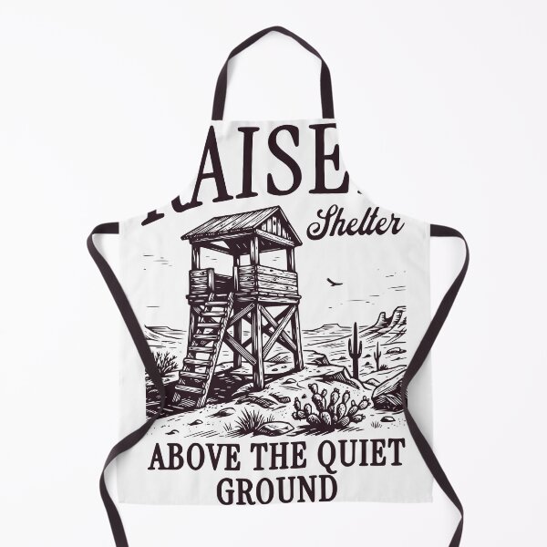 Item preview, Hunting Stand Vintage Shirt, Wooden Lookout Tower Desert Landscape, Rustic Watchtower Western Art designed and sold by TeeVerse27.