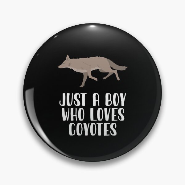 Aperçu de l'œuvre Juste un garçon qui aime les coyotes créée et vendue par CosmoKitsch.
