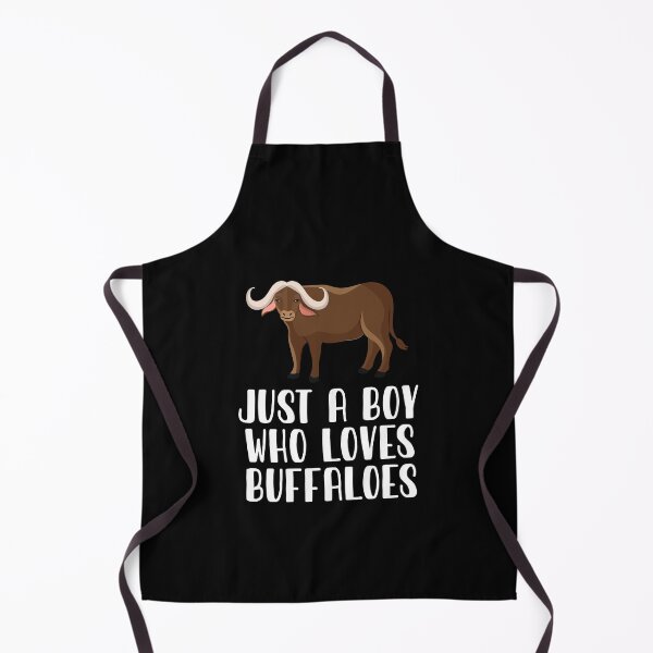 Item preview, Just A Boy Who Loves Buffaloes  designed and sold by CosmoKitsch.