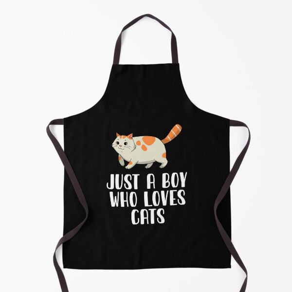 Item preview, Just A Boy Who Loves Cats designed and sold by CosmoKitsch.
