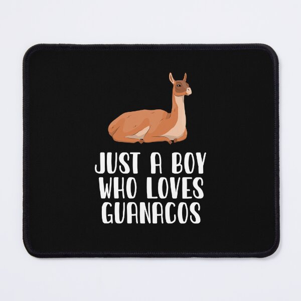 Item preview, Just A Boy Who Loves Guanacos designed and sold by CosmoKitsch.