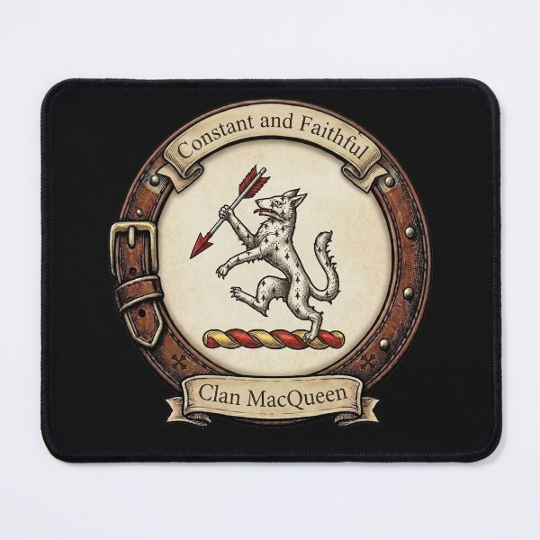 Item preview, Clan MacQueen Crest designed and sold by BagTown Clans.