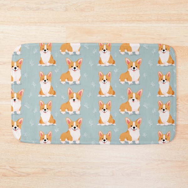 Item preview, Cute Corgi Dog Puppy Pattern Pet Lover Design designed and sold by NicolasGlowArt.