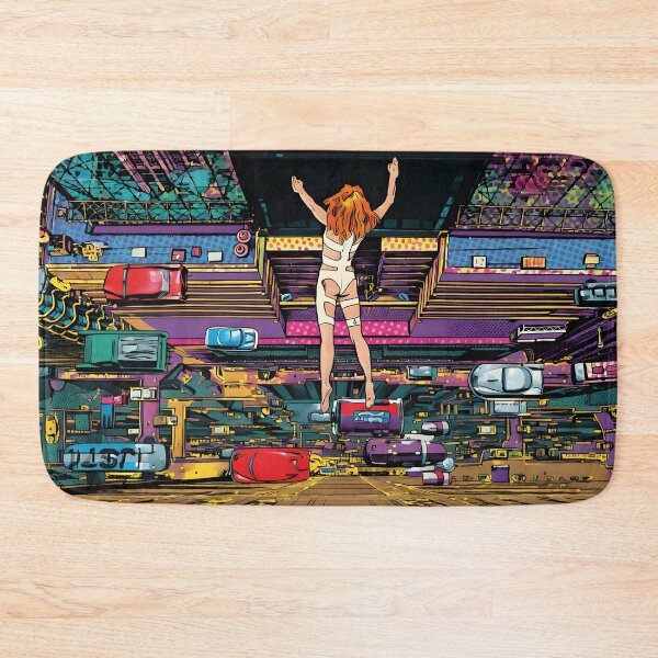 Item preview, Leeloo Dallas Jump - The Fifth Element Retro Comic Art designed and sold by THELOREAN.