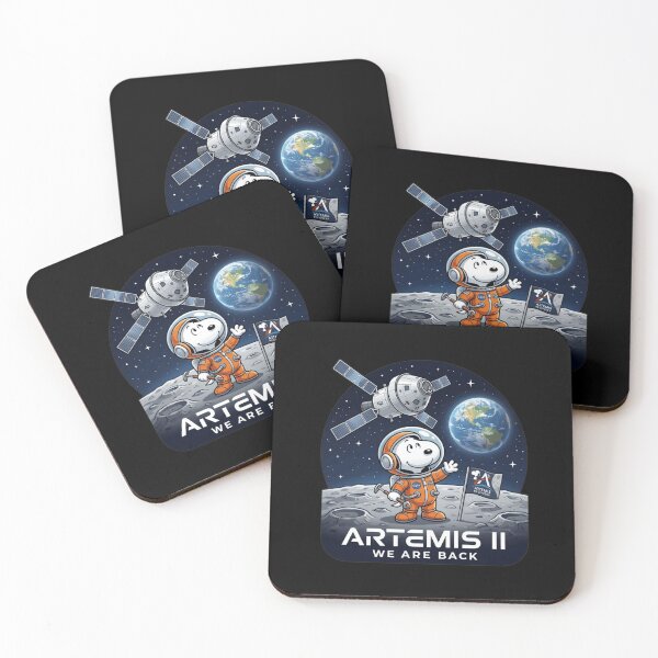 Item preview, Artemis II Shirt, Snoopy Journey Around the Moon Tee, Space Exploration Shirt, Moon Mission Fan Gift designed and sold by ChockletBoy.