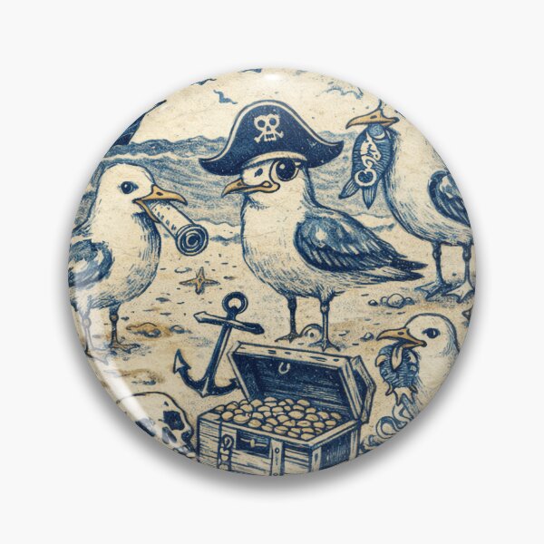 Item preview, Seagulls and Treasure Scene designed and sold by feranova.