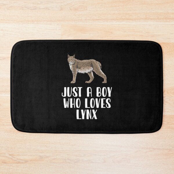 Item preview, Just A Boy Who Loves Lynx  designed and sold by CosmoKitsch.