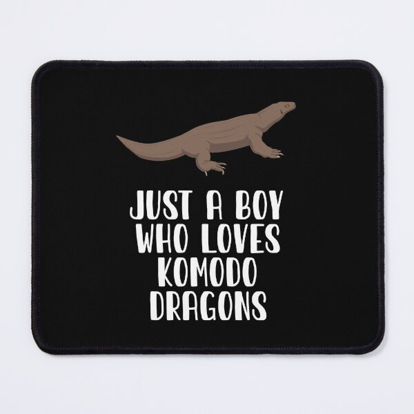 Item preview, Just A Boy Who Loves  Komodo Dragons  designed and sold by CosmoKitsch.