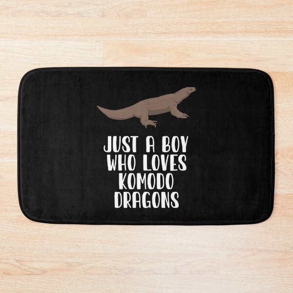 Item preview, Just A Boy Who Loves  Komodo Dragons  designed and sold by CosmoKitsch.