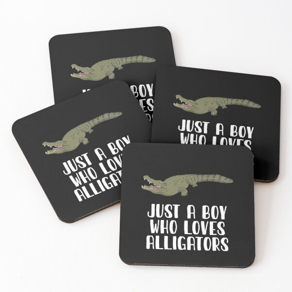 Item preview, Just A Boy Who Loves Alligators  designed and sold by CosmoKitsch.