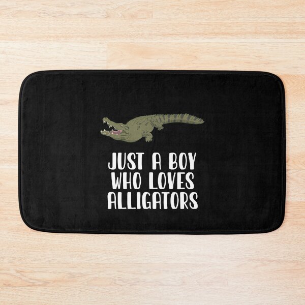 Item preview, Just A Boy Who Loves Alligators  designed and sold by CosmoKitsch.