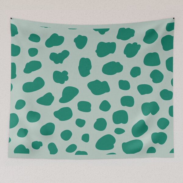Item preview, Green Abstract Spot Pattern – Modern Minimalist Design designed and sold by 313FILES.