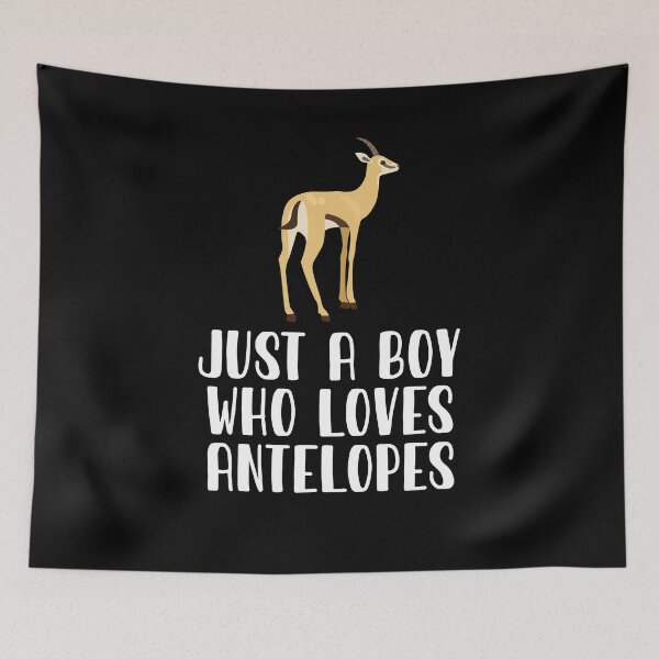 Item preview, Just A Boy Who Loves Antelopes  designed and sold by CosmoKitsch.