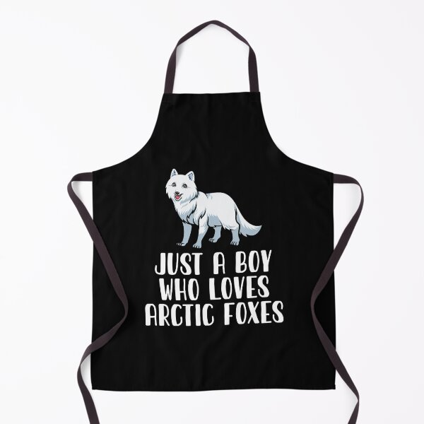Item preview, Just A Boy Who Loves Arctic Foxes designed and sold by CosmoKitsch.