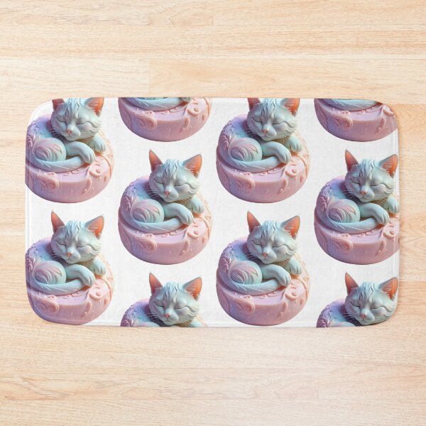 Item preview, Sleeping Cat in Teacup designed and sold by BetweenForms.