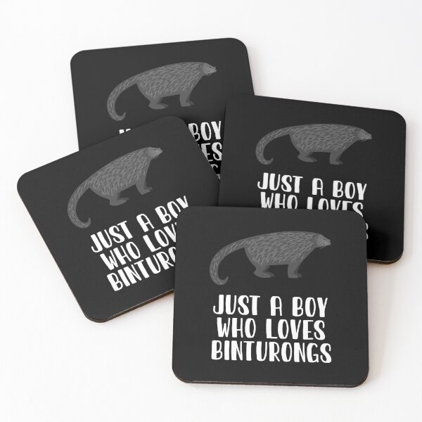 Item preview, Just A Boy Who Loves Binturongs  designed and sold by CosmoKitsch.
