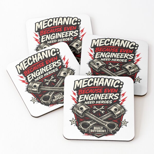 Item preview, Mechanic Because Even Engineers Need Heroes – Built Different Car Guy Shirt designed and sold by Paddy36777.