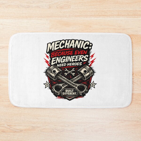 Item preview, Mechanic Because Even Engineers Need Heroes – Built Different Car Guy Shirt designed and sold by Paddy36777.