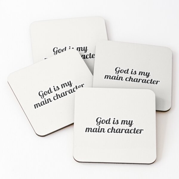 Item preview, God is My Main Character designed and sold by artwithvic.