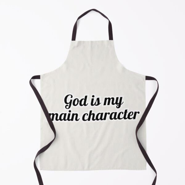 Item preview, God is My Main Character designed and sold by artwithvic.