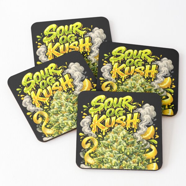 Item preview, Sour OG Kush Graffiti Print | Sour Lemon Diesel OG Strain designed and sold by WAUZ.