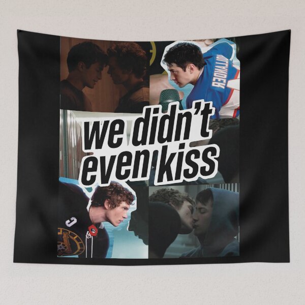 Item preview, Heated Rivalry "We didn't even kiss" Quote - Shane Hollander & Ilya Rozanov designed and sold by benja-08.