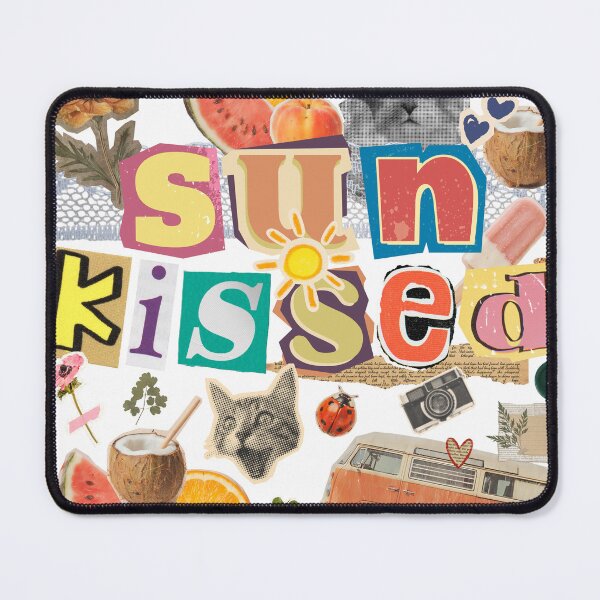 Item preview, Sun-Kissed Aesthetic Collage – Retro Summer Vibes designed and sold by ArtfullyJua.