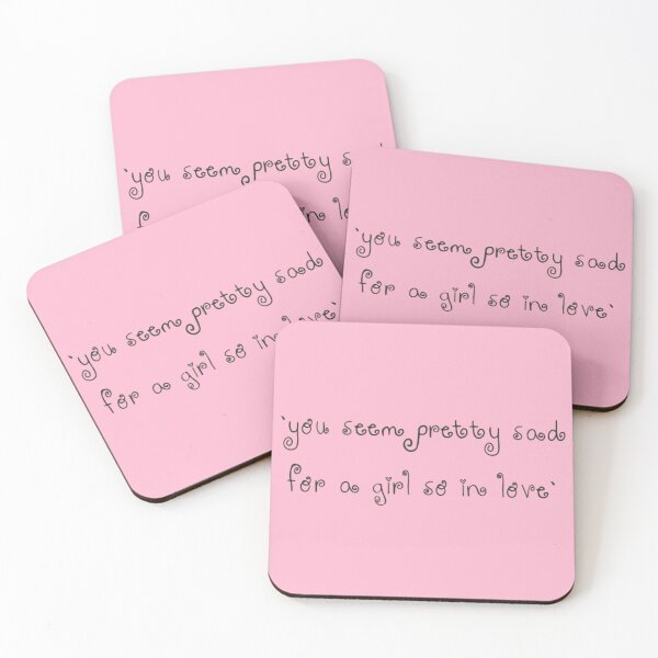 Item preview, you seem pretty sad for a girl so in love title  designed and sold by DreamsPortal.