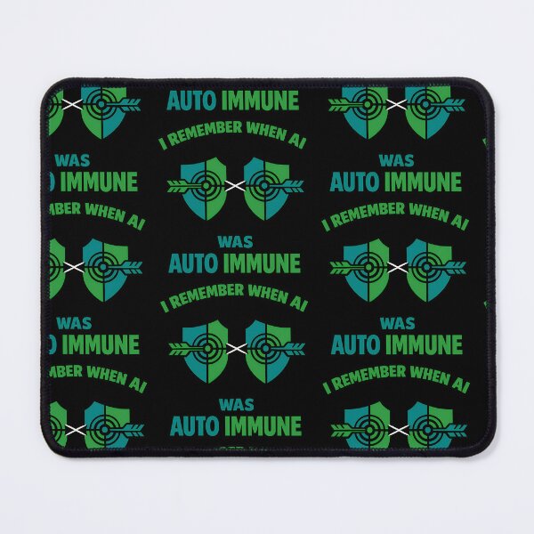 Item preview, I Remember When AI Was Auto Immune Funny Tech Wordplay Design designed and sold by TeeTimeTreasure.