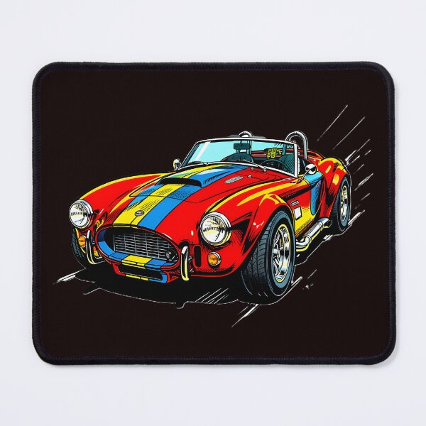 Item preview, Retro Shelby Cobra Pop Art Muscle Car Comic Style designed and sold by rgagliardi2017.