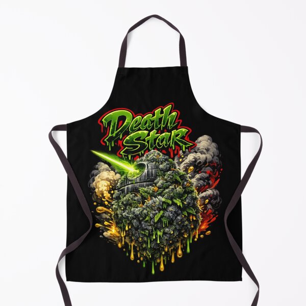 Item preview, Death Star Graffiti Print | Diesel Earthy Hybrid Strain Typography designed and sold by WAUZ.