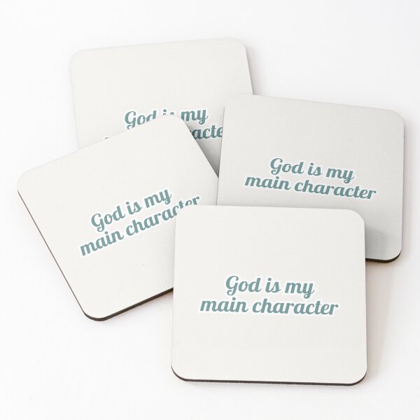 Item preview, God is My Main Character  designed and sold by artwithvic.