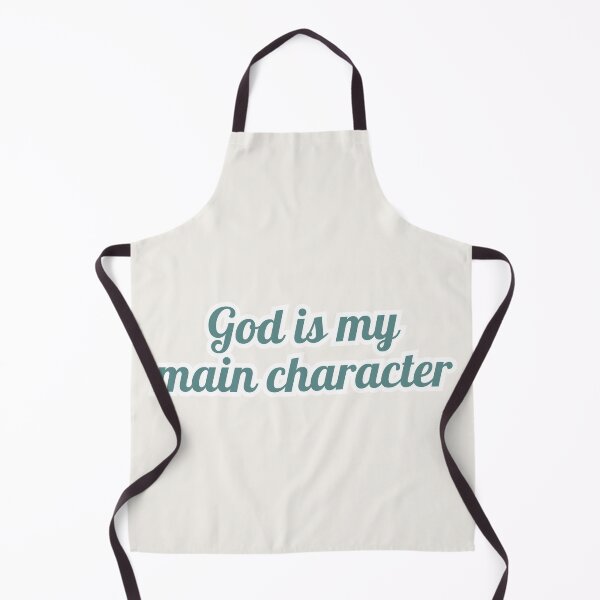 Item preview, God is My Main Character designed and sold by artwithvic.