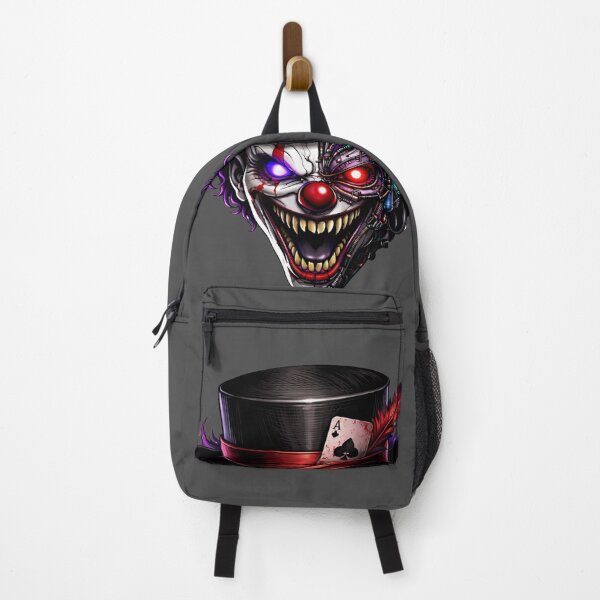 Artikelvorschau, Cyberpunk Glitch Clown – Top Hat Purple Hair Neon Design entworfen und verkauft von unglaublichGut.
