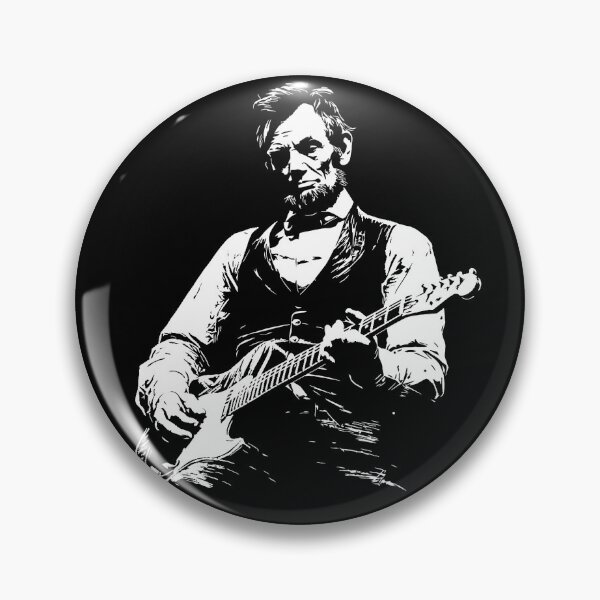 Item preview, Abraham Lincoln Abe Lincoln Playing Guitar designed and sold by culturecute.