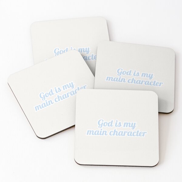 Item preview, God is My Main Character designed and sold by artwithvic.