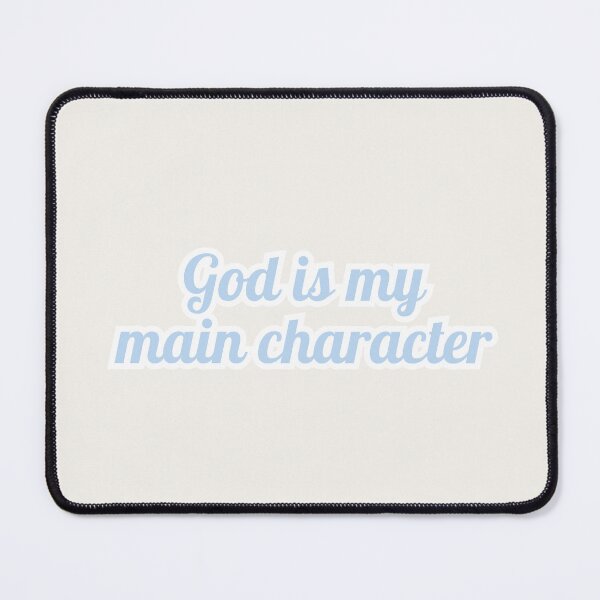 Item preview, God is My Main Character designed and sold by artwithvic.