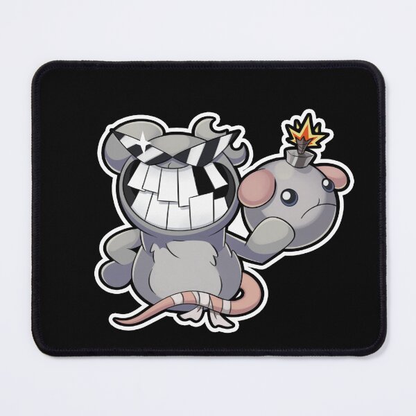 Item preview, Mewgenics Radical Rat Sticker designed and sold by FennEric.