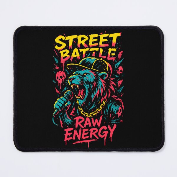 Item preview, Urban Graffiti Lion Rapper designed and sold by SholoStudio.