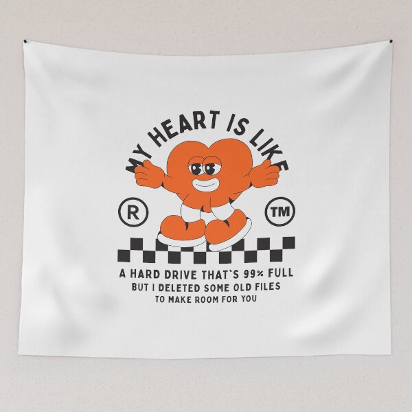 Item preview, My heart is like a hard drive designed and sold by Peerless-Prime.