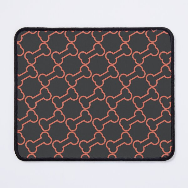 Item preview, Bone Pattern – Charcoal & Coral Minimal Dog Lover Design designed and sold by 313FILES.
