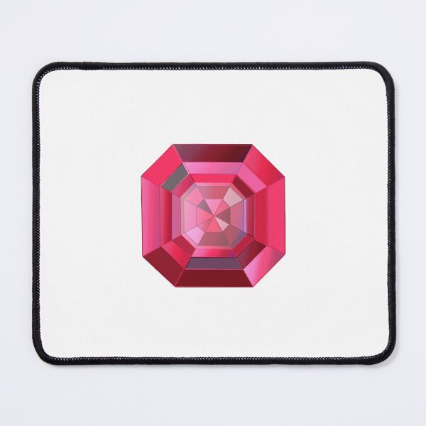 Item preview, Asscher Garnet designed and sold by DaisyEverbright.